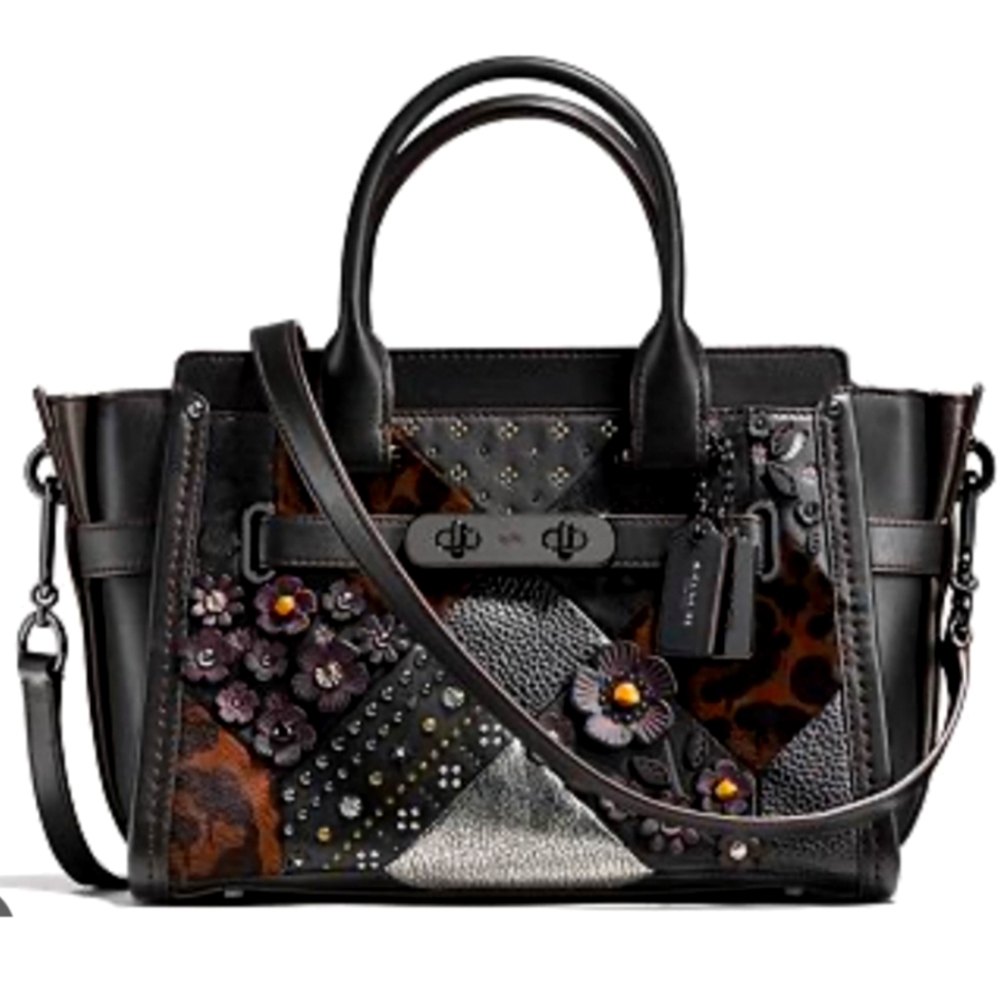 Rare Coach applique purse